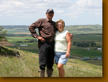Dick and Sally Shaffer invites you to their pheasant haven.